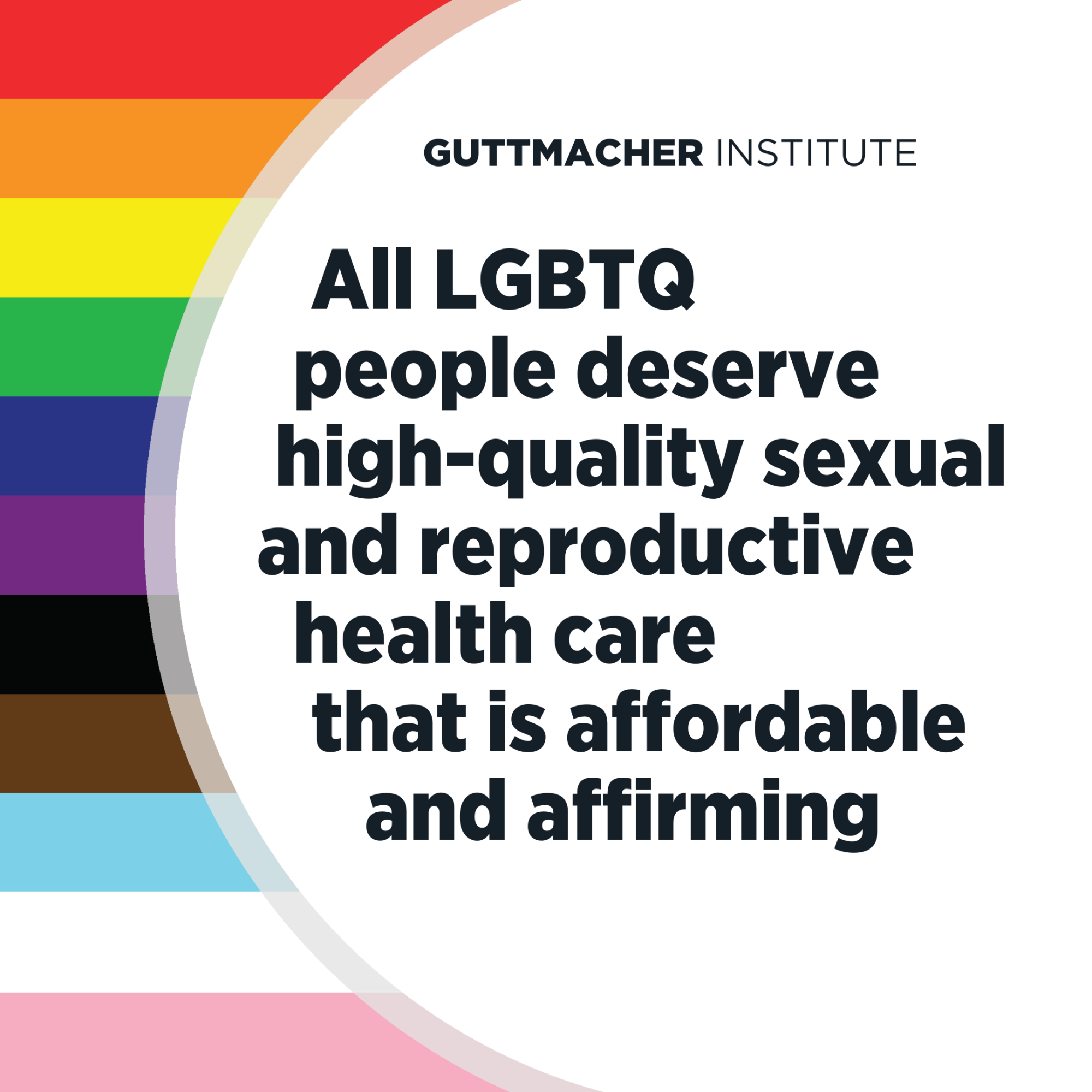 LGBTQ people deserve high quality sexual and reproductive health